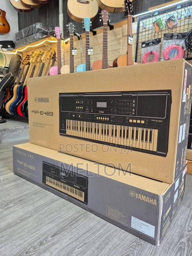 Yamaha PSR-E483 Keyboard (Latest Model) · Photo 1