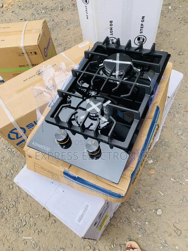 Zealous Sleek Kenwood 2burner All Gas Built in Black · Photo 1