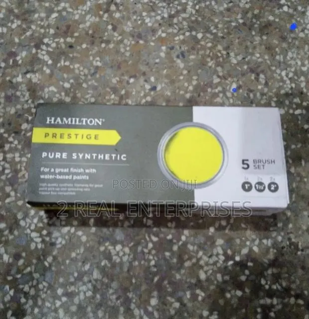 Hamilton Prestige Pure Synthetic 5-Piece Paint Brush Set · Photo 1