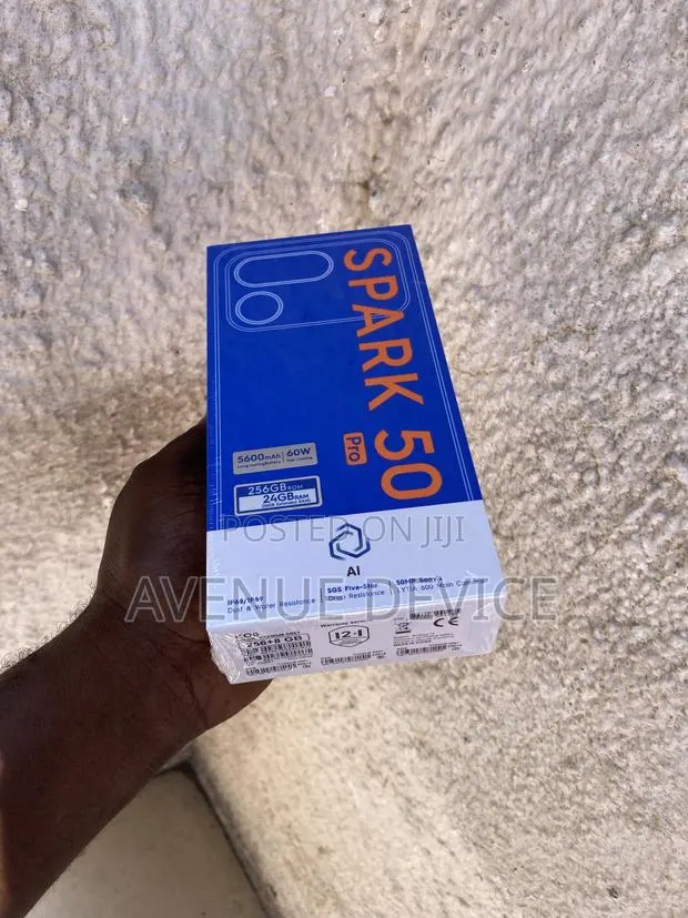 New Tecno Camon 50 Pro 256 GB Black · Photo 1