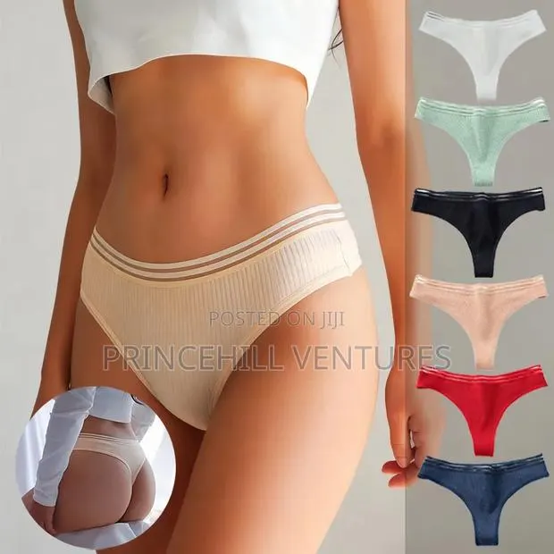 Ladies Cotton Thongs Panties · Photo 1