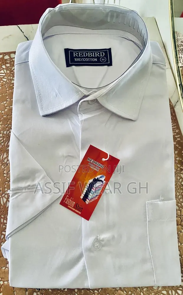 Redbird White Short Sleeve Shirts · Photo 1