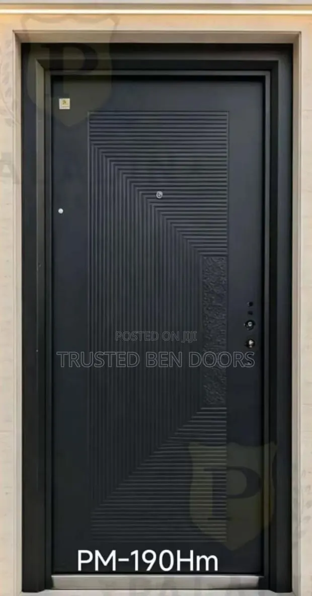 Black Paladin Turkey Security Single Door for Exterior Use · Photo 1