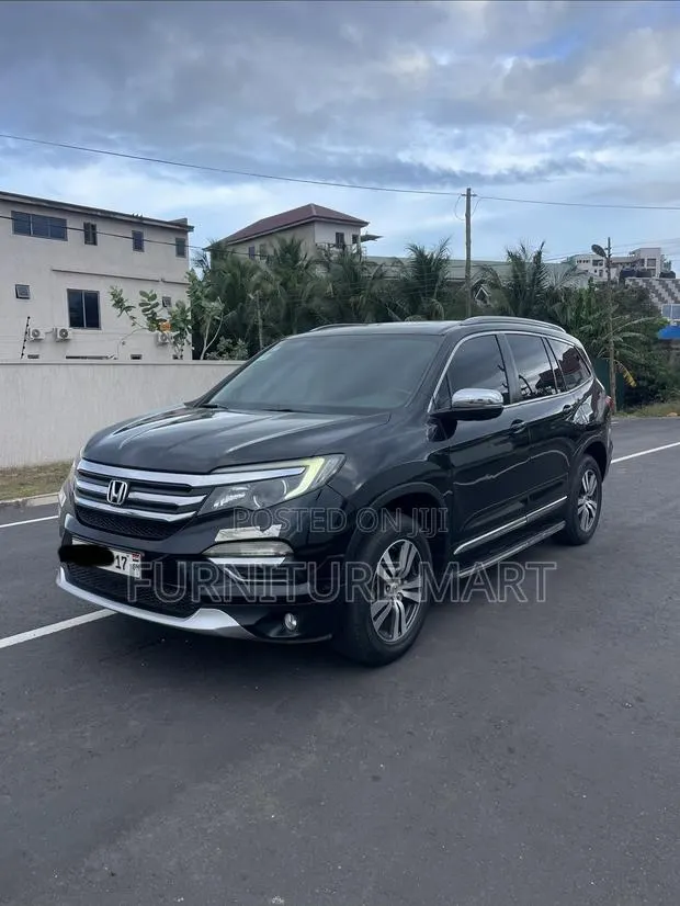 Honda Pilot EX-L 4dr SUV 4WD (3.5L 6cyl 5A) 2017 Black · Photo 1