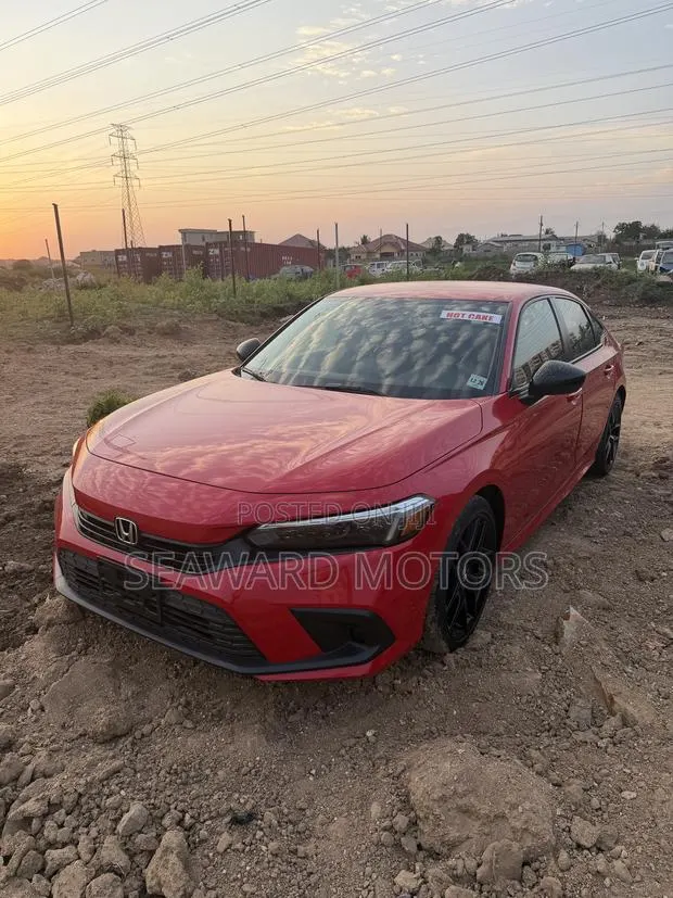 Honda Civic Sport 2022 Red · Photo 1