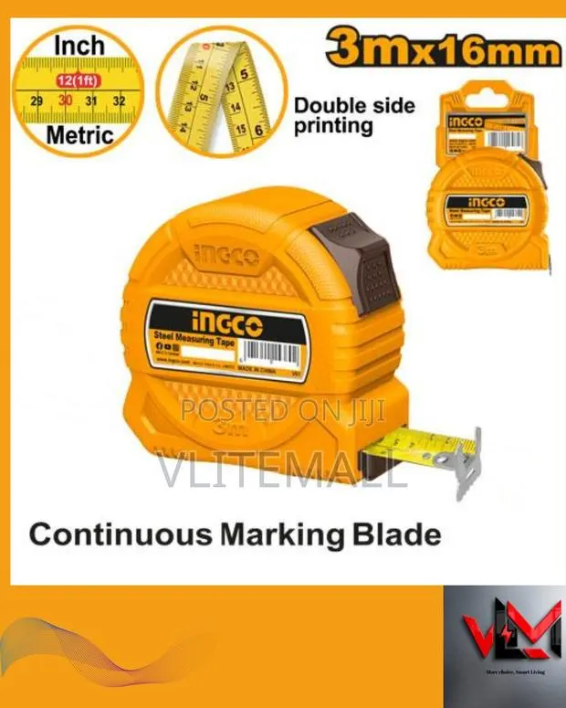 Ingco Steel Measuring Tape Hsmt39316 · Photo 1