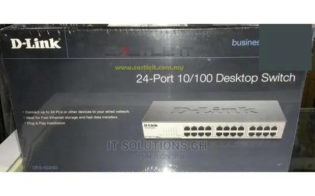 Switch Dlink 24port DES1024 · Photo 1