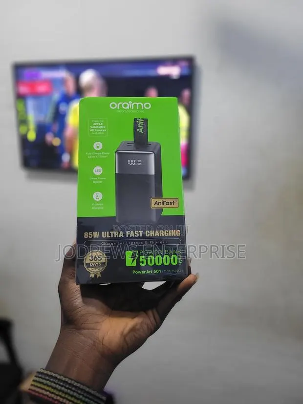 Oraimo Powerjet 501 50000mah 85w Fast Charging Power Bank · Photo 1