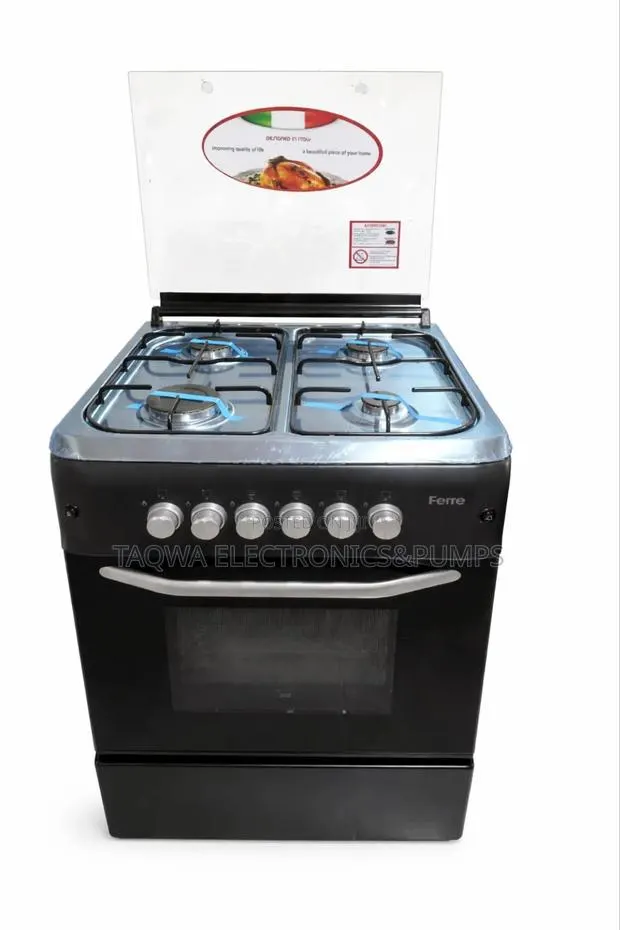Dark Ferre 60x60 Gas Cooker · Photo 1