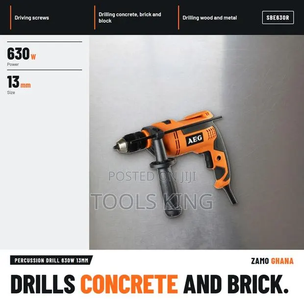 Percussion Drill 630W 13Mm - SBE630R · Photo 1