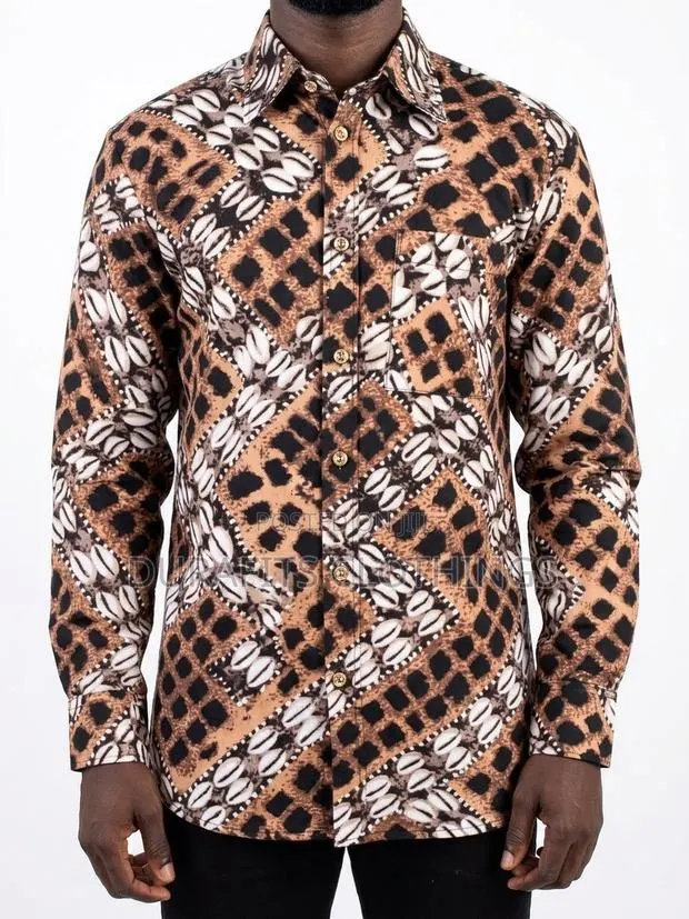 Men’s Cultural Heritage Long-Sleeve Shirt · Photo 1