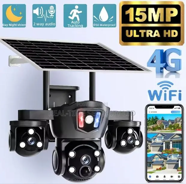 4g Solar Security Camera. No Wifi. No Electricity. Full Protection. · Photo 1