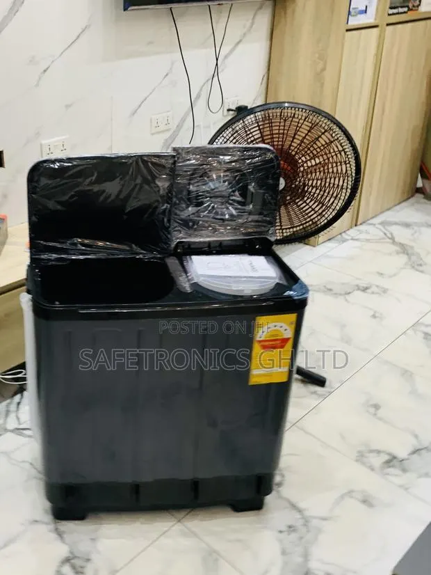 Elegant Black Nasco Washing Machine 7kg Tt Nas-07-Tw · Photo 1