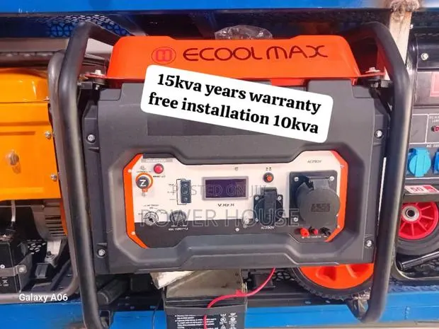 Volt Panel Ecoolmax 10kva Pertrol Inverter Generator 10kv · Photo 1