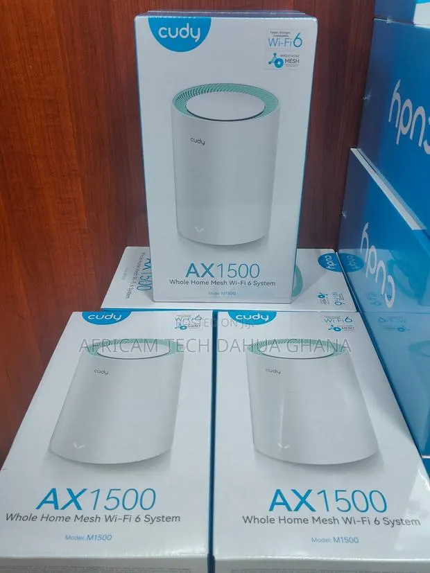 Cudy Ax1500 Gigabit Wi-Fi 6 Mesh Solution · Photo 1