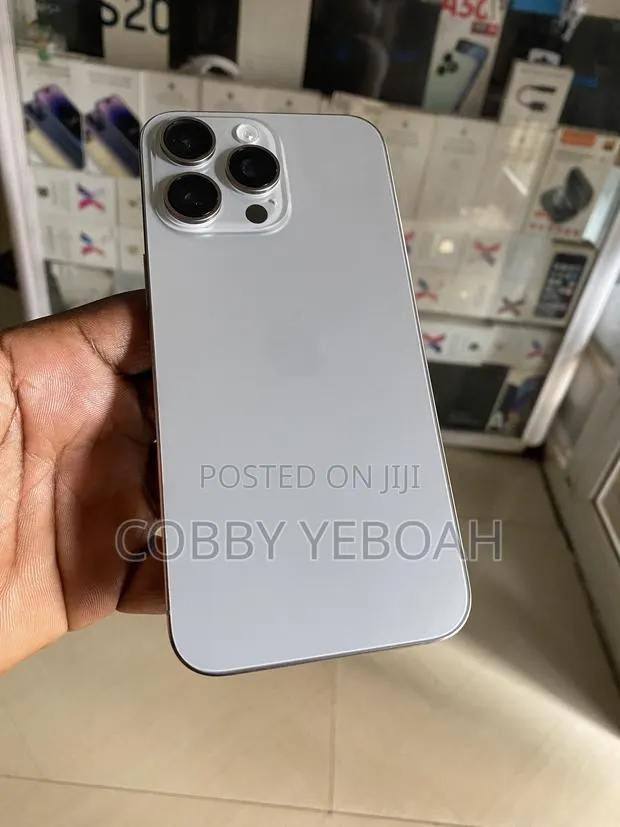 Apple iPhone 15 Pro Max 256 GB Silver · Photo 1