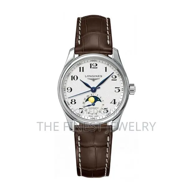 Longines Master Collection Watch With a Brown Leather Strap · Photo 1