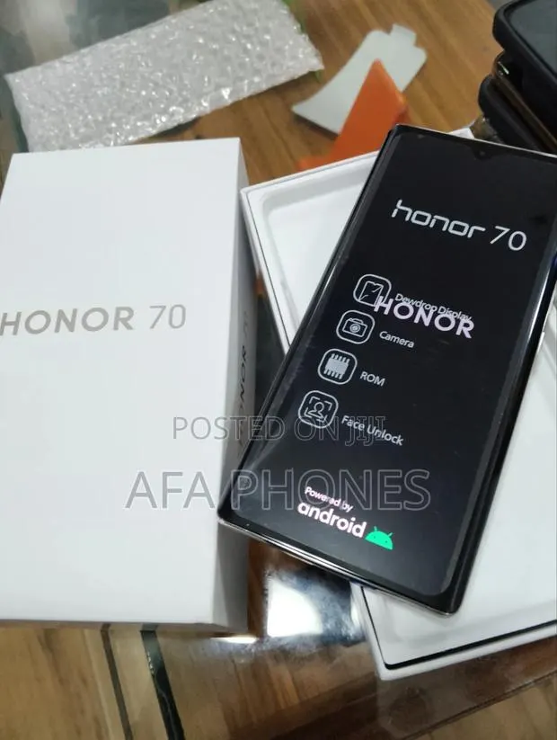 New Honor 70 256 GB Black · Photo 1