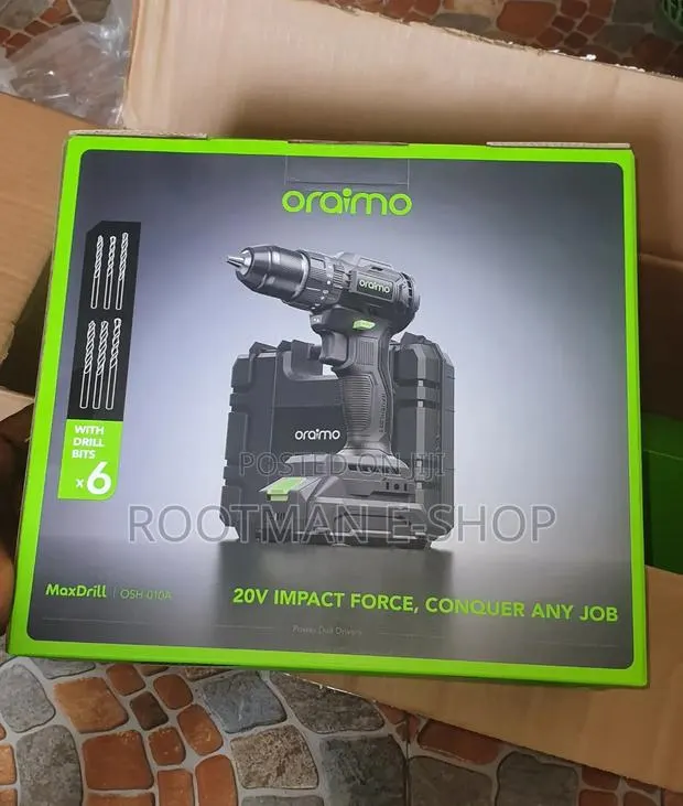 Oraimo Maxdrill Osh-010a Cordless Drill Driver. · Photo 1