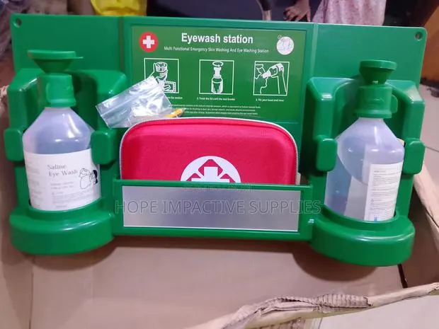 Portable Eye Wash Station. · Photo 1