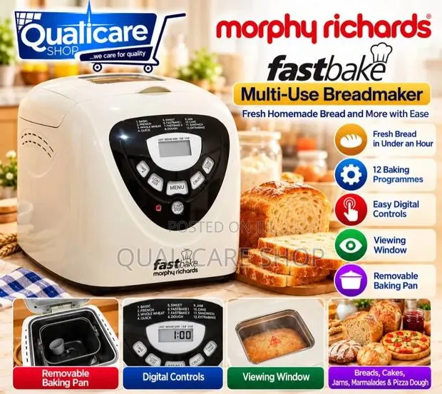 Morphy Richards Multi-Use Fastbake Breadmaker · Photo 1