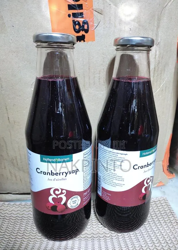 Organic. 100% Pure Unsweetened Cranberry Juice 750ml · Photo 1