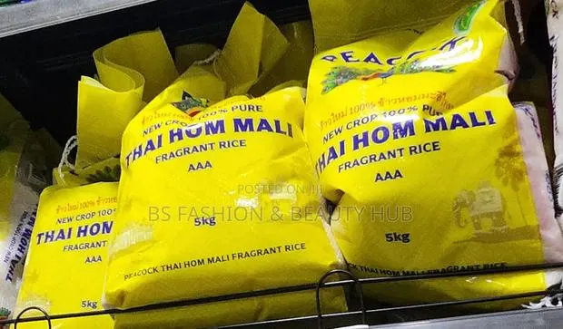 Peacock Thai Hom Mali Fragrant Rice 5kg · Photo 1