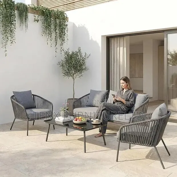Outdoor Patio Chair Set (5 Seater) · Photo 1