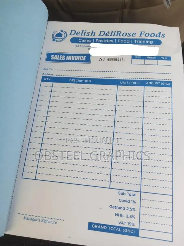 Printing Of Invoice, Receipt, Waybill, Log Book, Etc · Photo 1