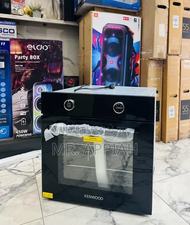 Super Classic Kenwood 90cm Tempered Glass Built in Oven(Black) · Photo 1