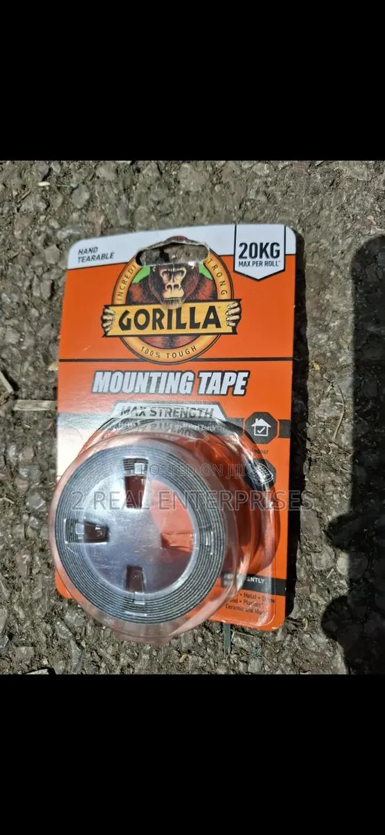 Gorilla Max Strength Double Sided Mounting Tape 20kg · Photo 1