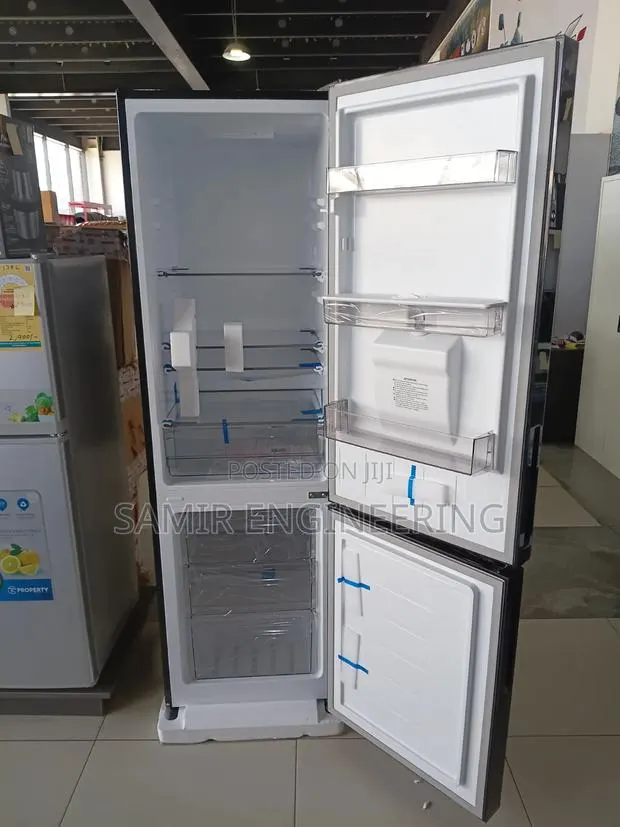 Sleek Pearl 262L Bottom-Mount Mirror Glass Refrigerator (PF-370-13M) · Photo 1