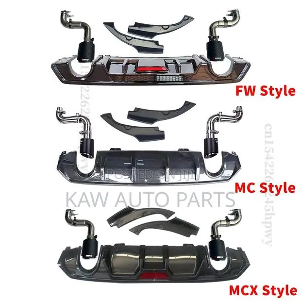 2016,2017,2018,219,2020,2021,2022 Back Bumper Diffuser for Honda Civic · Photo 1