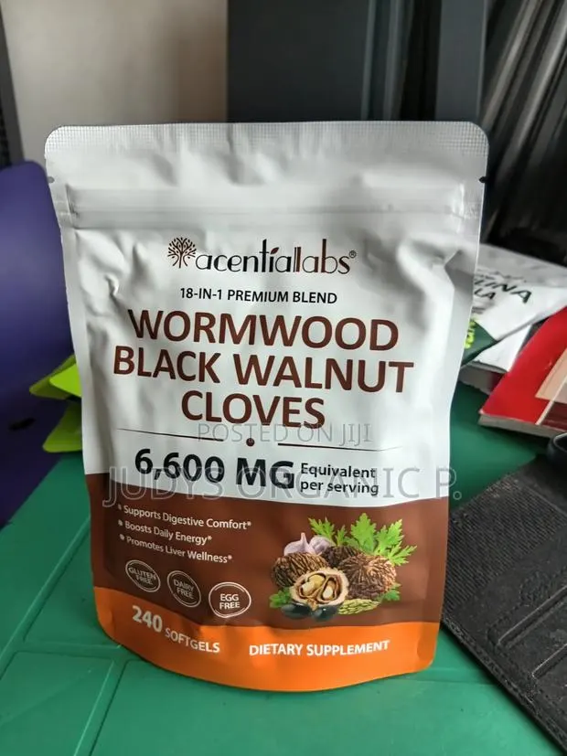 Wormwood Black Walnut and Cloves Softgels · Photo 1