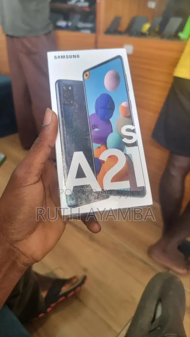 New Samsung Galaxy A21s 128 GB Black · Photo 1