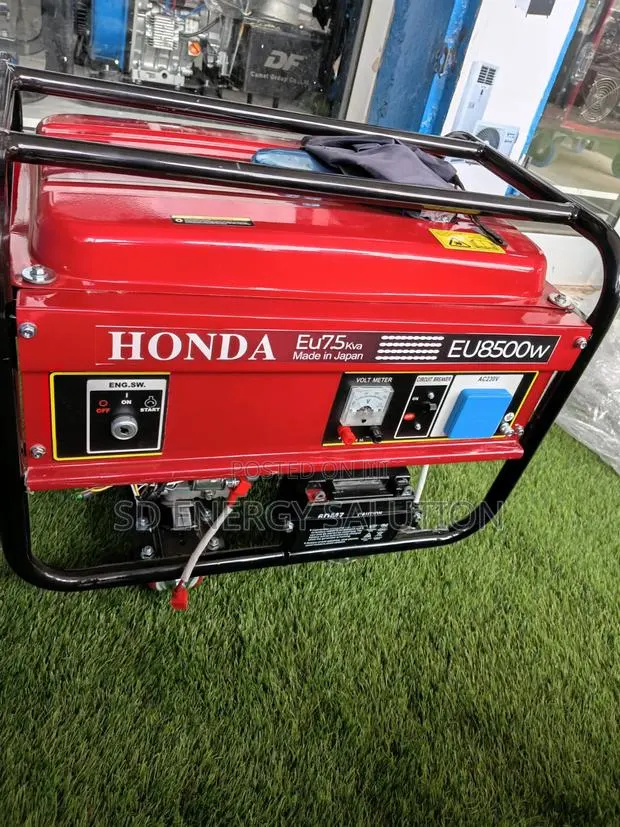 Honda EU7.5KVA - Key Start,100% Copper · Photo 1