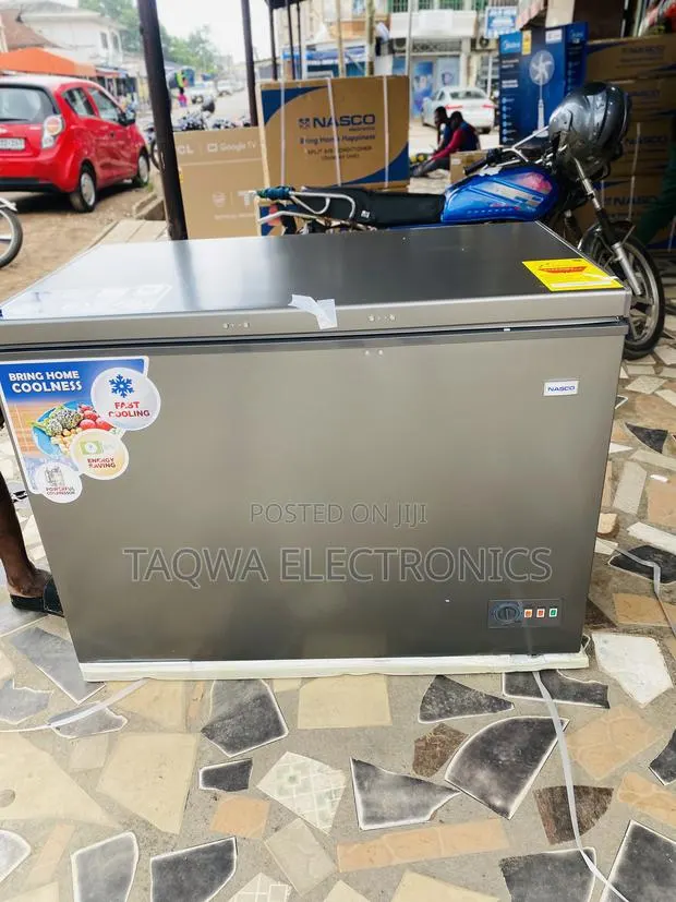 Nasco Silver Color 338 Litres Chest Freezer · Photo 1