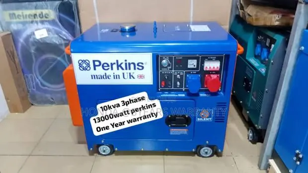 Factory Standard 10kva Perkins 3phase 13000watt Generator · Photo 1