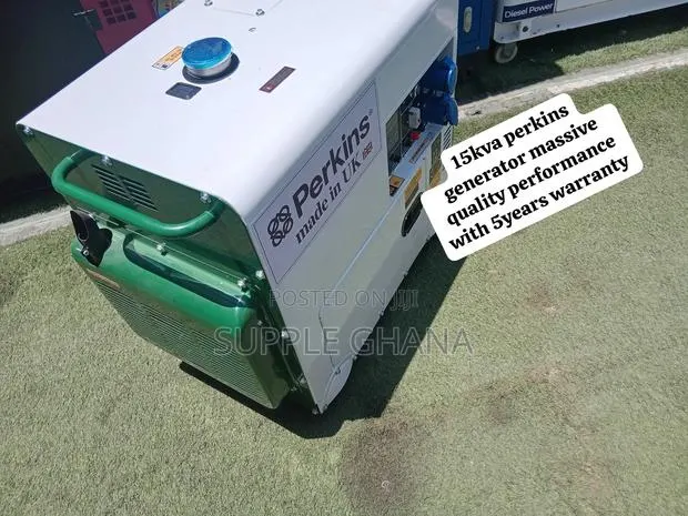 Perkins 15kVA Powerhouse Heavy-Duty Diesel Generator, 5 Years Warranty · Photo 1