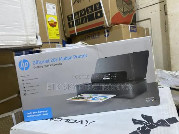 Present Day Hp Officejet 202 Mobile 3in1 Wireless Printer · Photo 1