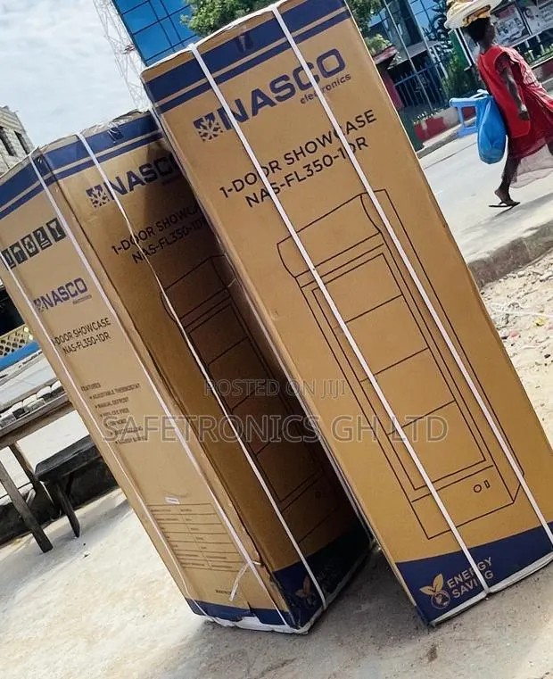 Singledoor Nas-Fl350-1dr Display Glass Electric Fridge · Photo 1