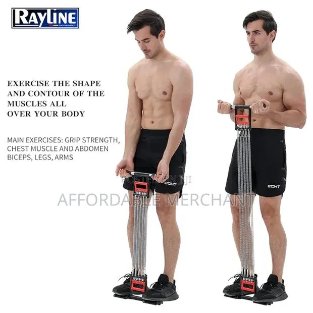 2-in-1 Expander With Metal Springs Strength Training · Photo 1