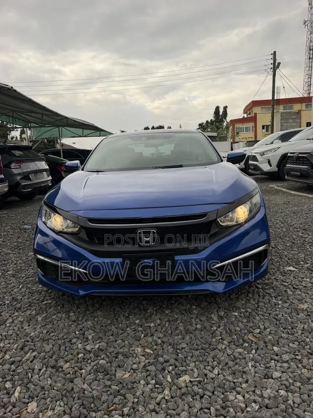 Honda Civic 2021 Blue · Photo 1