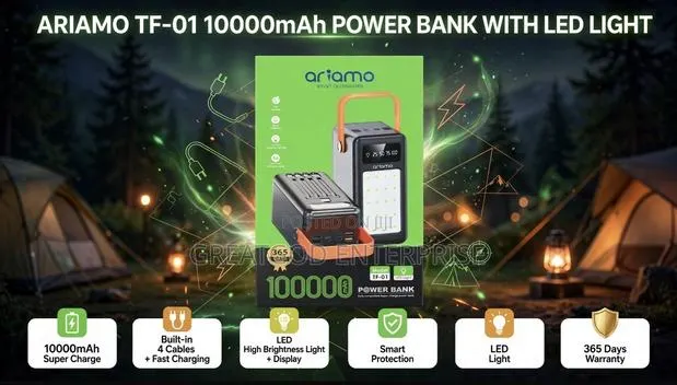 Ariamo 100,000mAh Power Bank (Model TF-01) · Photo 1
