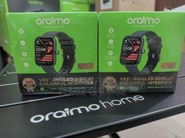 Oraimo Watch Nova 2n 1.93'' Amoled 33-Day Standby Smart Watch · Photo 1