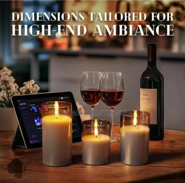 3 Flameless Candle · Photo 1