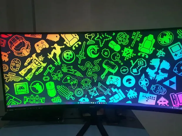 Msi Optix Curved 144hz "34" Ultra Wide Gaming Monitor · Photo 1