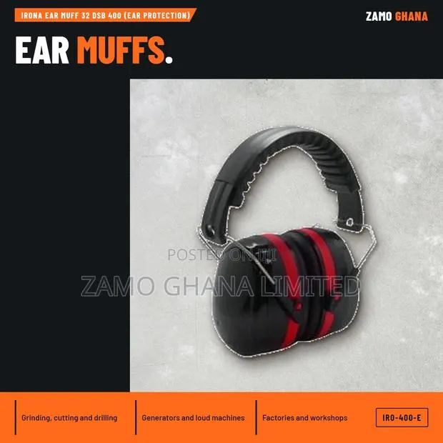 Irona Ear Muff 32 DSB 400 (Ear Protection) - IRO-400-E · Photo 1