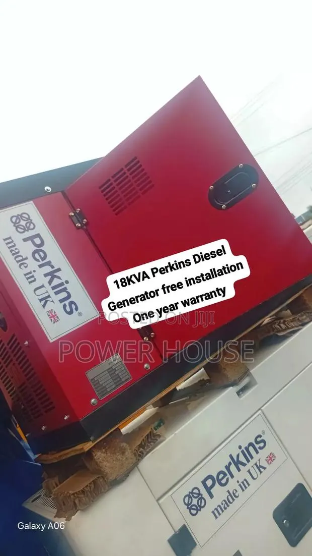 Get Original 18kVA Perkins Generator With Free Installation · Photo 1