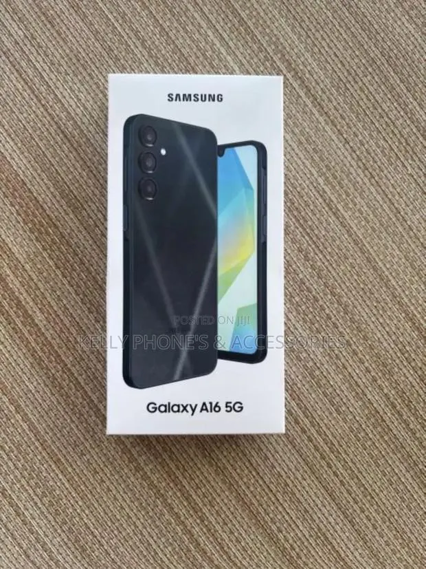 New Samsung Galaxy A16 5G 256 GB Black · Photo 1